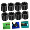 ADOCARN 30pcs Billiard Cue Angle Billiard Accessories Pool Stick Ferrules Billiard Cue Fitting Pool Cue Tips Billiard Cue Accessory Cue Ferrules for Pool Cues Pole Cover Portable PC Fiber, Black view 4