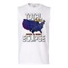 Total Solar Eclipse Map Muscle Shirt Watch Only with Eclipse Glasses April 8 2024 Party Astronomy Sun Moon Men's White Small view 4