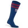 For Bare Feet NFL NEW YORK GIANTS Cozy Feather Compression Varsity Stripe Team Color Large/Extra Large view 1