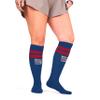 For Bare Feet NFL NEW YORK GIANTS Cozy Feather Compression Varsity Stripe Team Color Large/Extra Large view 2