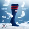 For Bare Feet NFL NEW YORK GIANTS Cozy Feather Compression Varsity Stripe Team Color Large/Extra Large view 3