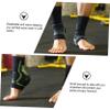 Anneome 1pair Professional Ankle Support Brace for Sports Breathable Compression Protector for Running Basketball and Fitness for Men and Women Green view 2