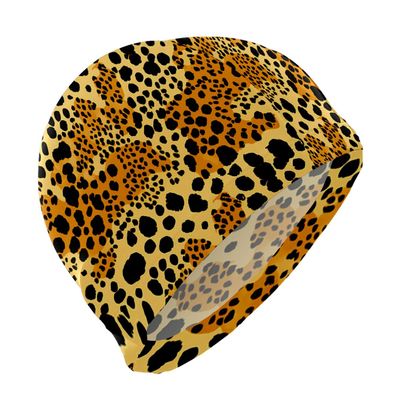 Stylish Printed Swimming Cap Hair Scalp Protection Less Resistance Waterproof for Women Large for Long Hair Men's Swim Cap Ideal for Adults Teens Auratus