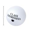 Amscan Bold Black & White Plastic Pong Balls - 1.5" (Pack of 6) - Premium Material, Unique Decoration - Perfect for Graduation Day Parties & Events, College Grad view 2