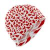 Stylish Printed Swimming Cap Hair Scalp Protection Less Resistance Waterproof for Women Large for Long Hair Men's Swim Cap Ideal for Adults Teens Houndstooth view 1