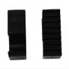 JSP Manufacturing Black Bimini Top Boat Pole Clips Holder for 7/8-inch Bimini Top Poles (4) view 4