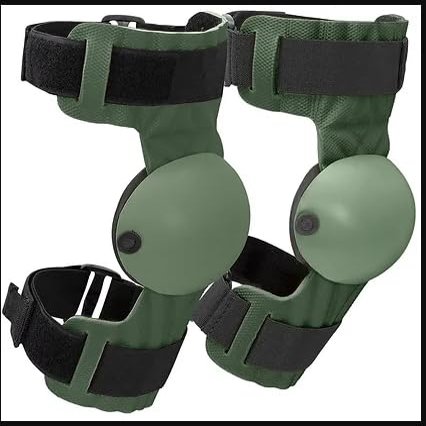 Rebel Tactical Kneepro Armor - Pro Tactical Safety Paintball Airsoft Elbow Pad [1 Pair](OD Green)