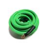 4 Gauge Custom Color + Length Snakeskin Braided Sleeving OFC Wire Strands Copper Marine Cable AWG (Green, 25 FT) view 1