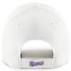 47 MLB White Primary Logo Team Color MVP Adjustable Hat, Adult One Size Fits All - Texas Rangers White view 2