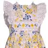 Bonnie Jean Girls 3M-6X Embroidered Smocked Panel Dress (Yellow Bee, 4) view 2