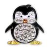 Bonjoc Premium Crystal Golf Ball Marker with Magnetic Hat Clip Penguins (Crystal) | Perfect Golf Accessories, Golf Gift, and Golf Giveaway for Men Women with add-ons Available! view 1