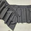 NineFit Basics Stage Skirt, Black Stage Skirting Shirred Pleat, Any Length and Height (20ft Lenght x 24"" Height) view 3