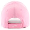 47 Brand MLB Rose Pink Primary Logo MVP Adjustable Structure Baseball Cap Hat, Adult One Size Fits All - Washington Nationals Rose Pink view 2