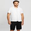 GUESS Men's Poplin Border Eyelet Shirt, Pure White view 4