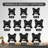 Amstaff Fitness Weighted Vest - Weight Vest for Running, Strength Training & Muscle Building, Features Reflective Stripe for Safe Outdoor Workouts (20lbs, Pink) view 4