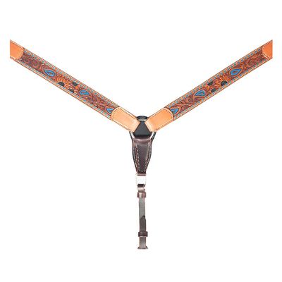 American Darling Western Horse Breast Collar Leather Dark Brown |Genuine Collar|Western