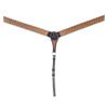 American Darling Western Horse Breast Collar Leather Dark Brown |Genuine Collar|Western view 1