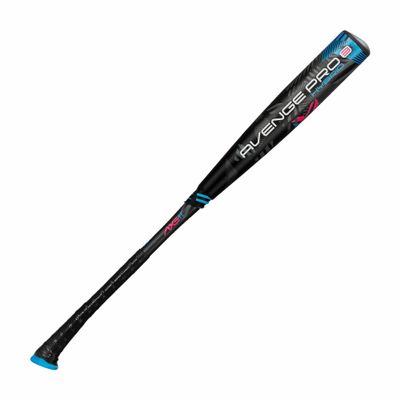 Axe | Avenge Pro 3 Hybrid | USA Baseball Bat | Drop -10/-8/-5 | 3-Piece Hybrid | 2 5/8" Barrel | Black/Blue/Pink (-8, 31")