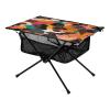 SDMKA Crowd Silhouettes Outdoor Folding Table for Camping, Beach & Picnic  Portable, Easy-to-Carry Camping Side Table with Durable Bag for BBQ, Camp Use view 1