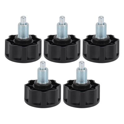 5PCS M16 Pull Pin Spring Knob, Fitness Equipment Ball Knob Pull Pin Knobs for Exercise Bikes