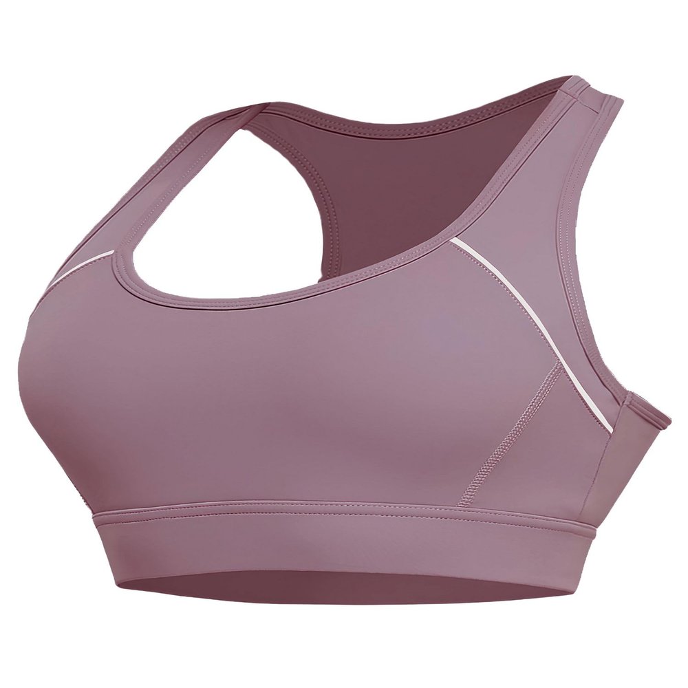 Paeceioni Sports Bras for Women High Support, Women's Sports Bras, Everyday Comfy Sleeping Bras, Comfortable Bras for Women Bean Paste Red(M), Medium