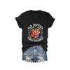 Old Hippies DonT Die Shirt Old Hippies Don't Die They Become Crazy Grandmas Shirt Grandma T Shirt Women Short Sleeve Loose V-Neck Tshirt Black view 1