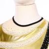 TSSOE Women Mesh Patchwork Gymnastics Leotard Long Sleeves Bodysuit Figure Skating Performance Costume D01 XX-Large view 4
