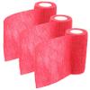 Parliky 3rolls Elastic Perforated Hockey Grip Tape Wear- Resistant Tape for Tennis Racket view 1