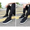 Jueshanzj Men's Canvas Shoes Casual Shoes High Top Shoes Khaki 8 view 4