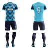 ORKY Custom Men Soccer Jersey with Short, Women Personalized Name Number Sport Shirt, Training Uniform Full Kit(Navy Blue 2XLarge) view 2