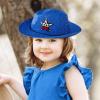 Toddler traw Cowboy owgirl Hat for Boys Girls Western traw Sun Hat with Chin Strap (Pink, One Size) view 3