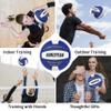 RUN2PEAK Setter Training Volleyball Official Size 5 Volleyballs Heavy Weight Ball PU Practice Volley Balls for Indoor Rebounder Equipment Setters Weighted Volleyball Setting Trainer view 4