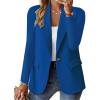 Weinexra Women's Blazer Open Front Casual Bussiness Blazers Notch Collar Work Office Suit Jackets Long Sleeve Lapel Jacket view 1