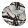 Brooklyn Bridge S Print Wide Brim Foldable,Sun Bucket Hat,Summer Sun Beach Fishing Cap for Men and Women Fisherman view 3