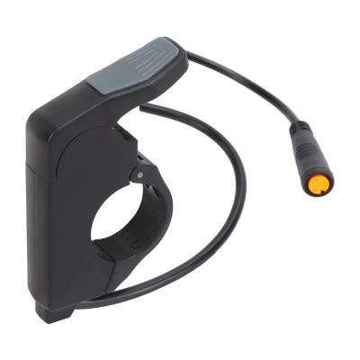Zerone Sturdy & ABS Electric Thumb Throttle, Accurate Speed Control, Universal for Left and Right Hand Handlebar, for Electric, Mountain Bikes and More