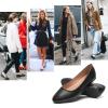 hash bubbie Women's Flats Shoes Ballet Flats Dress Shoes Comfortable PU Leather Slip on Shoes for WomenBlack.US9.5 view 2