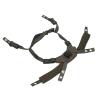 Adjustable Dial Chin Strap for Helmets - Quick-Fit Suspension System, Easy Installation, OD Green view 4