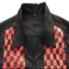 Anchor MSJ Men's 50s Retro Camp Rockabilly Style Cotton Mens Dress Shirts Hip Pop Bowling Shirts Red M view 2