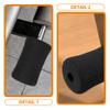 VOSAREA 4pcs Foam Foot Pads Rollers Machine Tube Leg Foam Roller Leg Extension Machine Covers Foot Foam Pads for Exercise Gym view 4