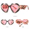 Heart-shaped Punk Y2k Sunglasses Women 2024 Trend Rhinestone Love Sun Glasses Lady Party Shades Streetwear Sunglass (pink) view 2
