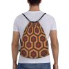 GFLFMXZW Shining Overlook Drawstring Backpack for Women Men Drawstring Bags Cinch Bags Draw String Bag Casual Gym Bag view 2