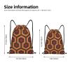 GFLFMXZW Shining Overlook Drawstring Backpack for Women Men Drawstring Bags Cinch Bags Draw String Bag Casual Gym Bag view 4