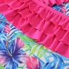 Girls Swimsuit Cute Ruffled Spaghetti Strap Swimwear uick Dry Bathing Suit Kids Girls Summer (Hot Pink, 4-5 Years) view 4