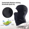 AXBXCX 3 Pieces Balaclava Face Mask Men Women, Breathable Ski Mask Full Face Mask Summer for Motorcycle Fishing Skiing Black view 4