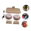 KICHOUSE 1set SUV Inflatable Mattress Pump Portable Car for Camping and Flocking Material Comfortable Travel Sleeping Cushion for Vehicles view 2