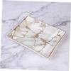 PAREKS Earring Tray Valet Tray for Women Jewlery Tray Ceramic Ring Dish Earrings Storage Ornamnet Jewelry Tray Storage Tray Nordic Miss Trinket Tray Trinket Tray for Women Jewelry Plate/421 view 3