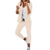 Lainuyoah Women Suit Sets For Work 2025 Fall Two Piece Blazer Jacket and Pencil Pants Business Casual Office Formal Outfits view 1