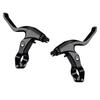 NineFit Basics A Pair Bicycle Brake Lever Bike Brake Handle Bike Brake Levers of Universal Aluminum Alloy Bike Cycling Equipment Accessory for Mountain Road Folding Mountain Kids Bike 2.2cm Diameter (Black) view 1