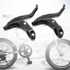 NineFit Basics A Pair Bicycle Brake Lever Bike Brake Handle Bike Brake Levers of Universal Aluminum Alloy Bike Cycling Equipment Accessory for Mountain Road Folding Mountain Kids Bike 2.2cm Diameter (Black) view 4