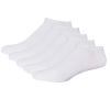 5 Pairs Ankle Athletic Running Socks Low Cut Sports Tab Socks for Men and Women Women's Ankle Running (White, One Size)